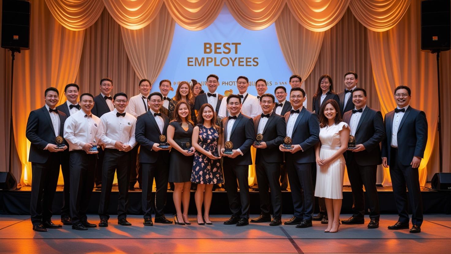 WJ Company Best Employees Award Ceremony